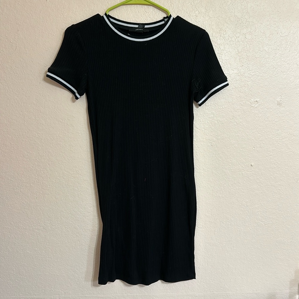 Black Forever 21 TShirt Dress